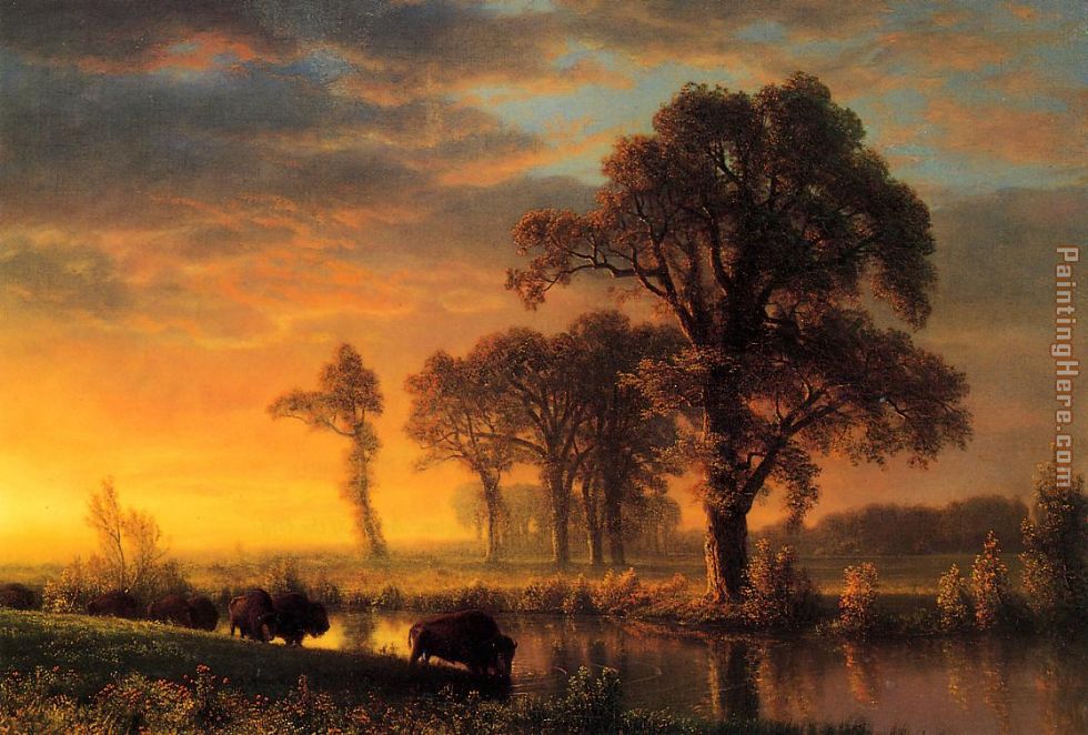 Albert Bierstadt Western Kansas